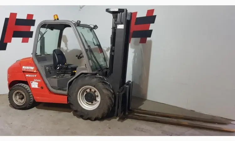 Погрузчик вилочный повышенной проходимости Manitou MSI30 триплекс 2011 года 1973 мч - фото № 1
