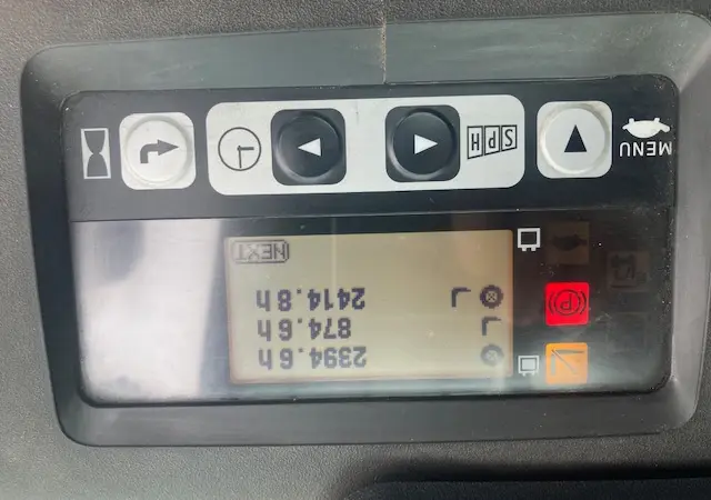 Електронавантажувач кара 2т. Toyota 8FBM20 (Японія) 2414 мг 5 метрів - фото № 7