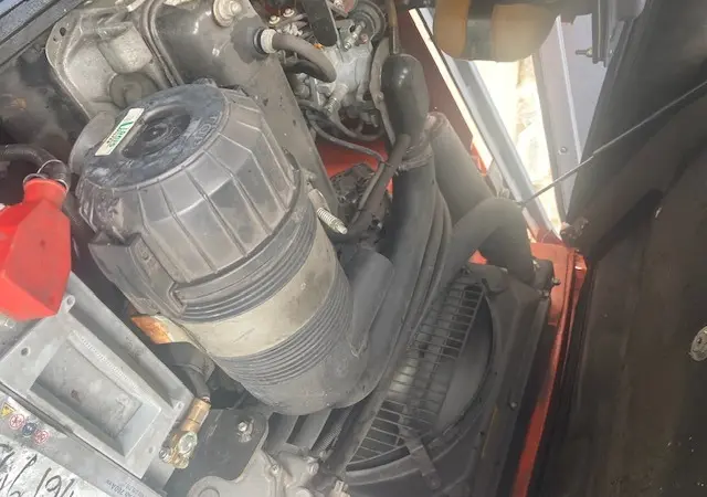 Вилковый погрузчик кара 1.5т. BT C4G150D двигатель Toyota 4Y - фото № 3