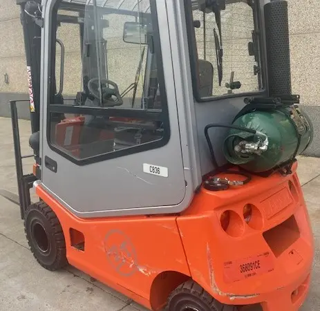 Вилковый погрузчик кара 1.5т. BT C4G150D двигатель Toyota 4Y - фото № 15