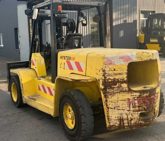 Вилочный погрузчик бу 6т. Hyster 4650 мм подъем 2200 мм габарит - фото № 5