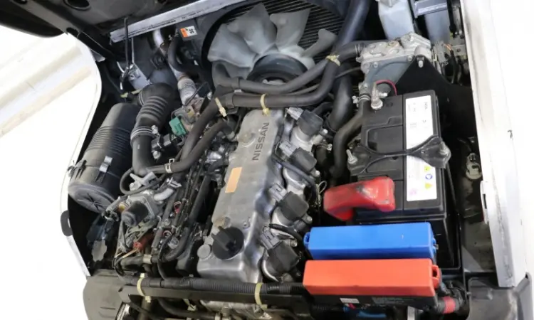Вилковий навантажувач кара 1.5т. Nissan P1F1A15D 2008 року 2м. габарит - фото № 4