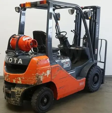 Вилковий навантажувач кара Toyota 02-8FGF20 2016 року вагоннік - фото № 3