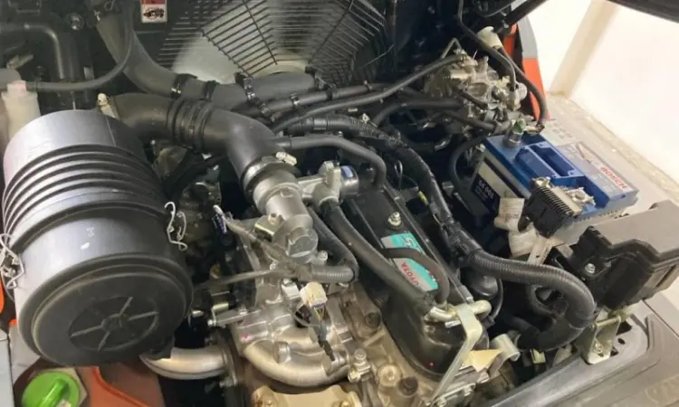 Погрузчик 1.5т. Toyota 02-8FGF15 70 моточасов состояние нового - фото № 3
