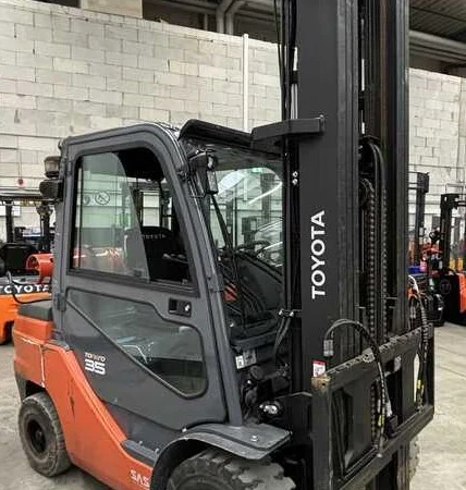 Газовий навантажувач 3.5т. Toyota 8FGJF35 2020 року 5.5м.підйом кабіна - фото № 4