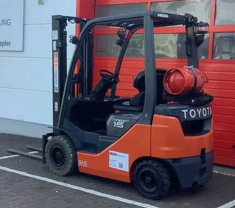 Навантажувач вилковий бу 1.5т. Toyota 2021 року 2872 мотогодин - фото № 2