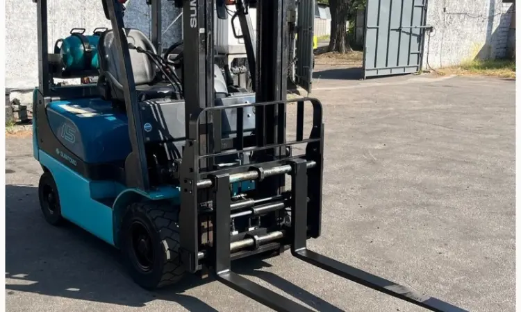 Вилочный погрузчик 1.5т. Sumitomo Япония с позиционером вил - фото № 1