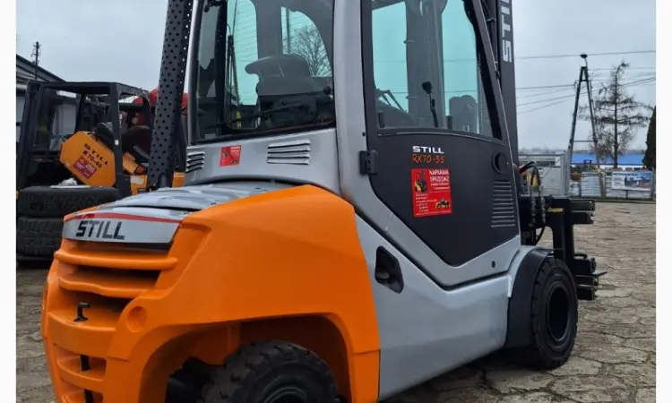 Дизельный погрузчик 3.5т. Still RX70-35 2018 года кабина - фото № 1