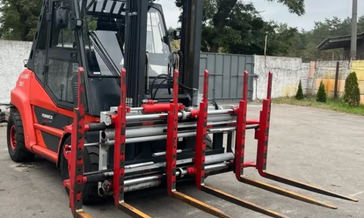 Вилочный погрузчик кара 6т. Linde H60T-03 2019 года в наличии - фото № 1