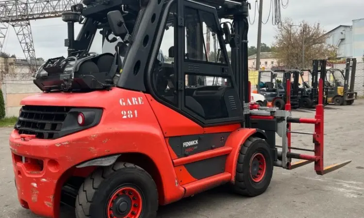 Вилочный погрузчик кара 6т. Linde H60T-03 2019 года в наличии - фото № 3
