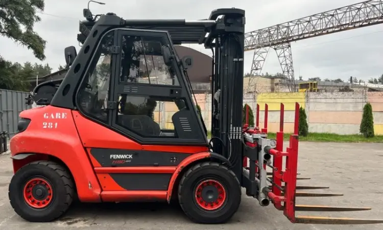 Вилочный погрузчик кара 6т. Linde H60T-03 2019 года в наличии - фото № 4