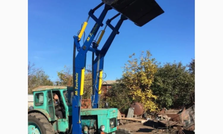 КУН Фронтальный погрузчик М-Техник1200 - фото № 5