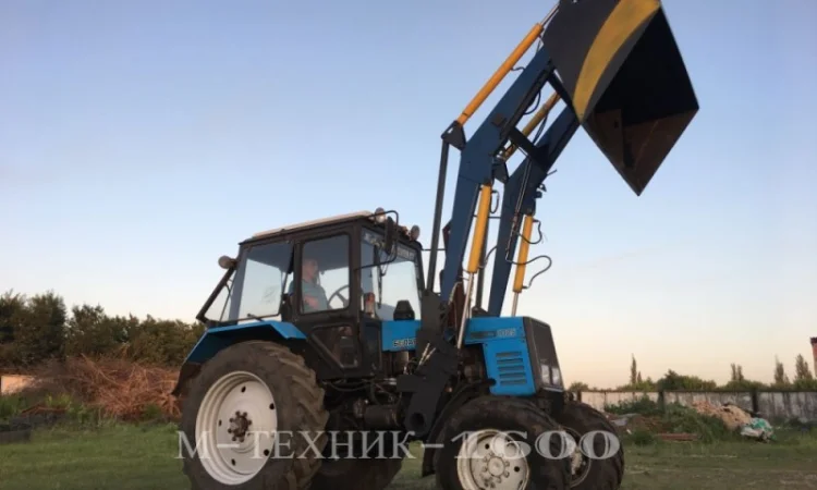 Быстросъёмный фронтальный погрузчик на МТЗ, ЮМЗ, Т-40 и другие - фото № 2