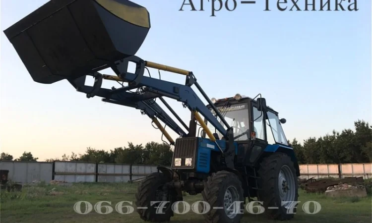 Быстросъемный фронтальный погрузчик Кун (швидкоз`ємний навантажувач) - фото № 4