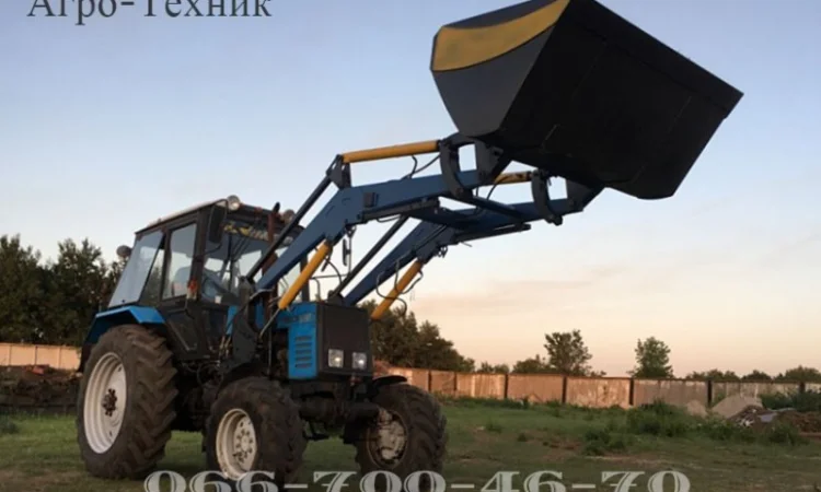 Быстросъемный фронтальный погрузчик Кун (швидкоз`ємний навантажувач) - фото № 11