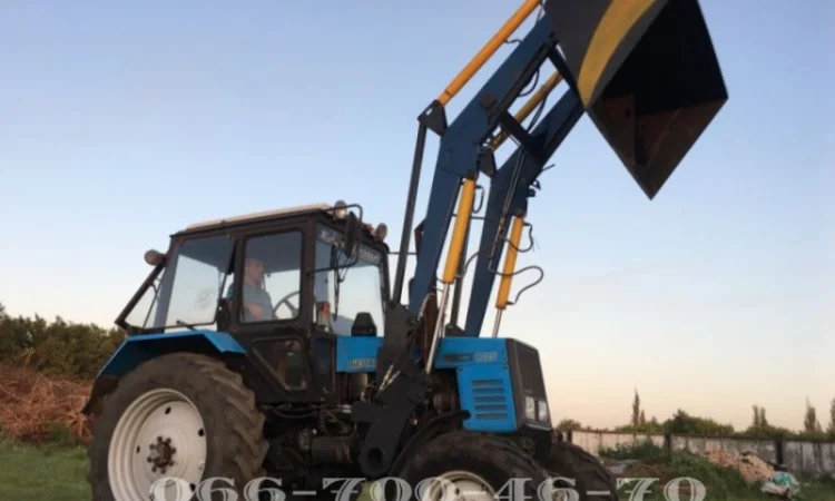 Быстросъемный фронтальный погрузчик Кун (швидкоз`ємний навантажувач) - фото № 13