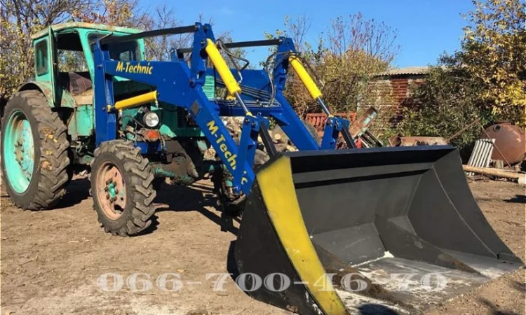 Фронтальный погрузчик "M-TECHNIC1200" (навантажувач фронтальний) - фото № 1