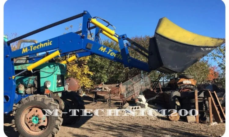Фронтальный погрузчик "M-TECHNIC1200" (навантажувач фронтальний) - фото № 5