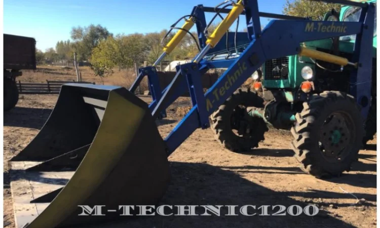 Фронтальный погрузчик "M-TECHNIC1200" (навантажувач фронтальний) - фото № 7