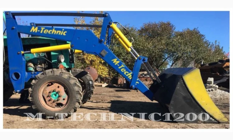 Фронтальный погрузчик "M-TECHNIC1200" (навантажувач фронтальний) - фото № 8