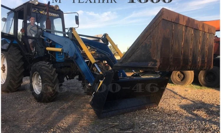 Погрузчик фронтальный быстросъемный М-Техник1600 - фото № 2