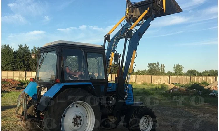 Погрузчик фронтальный быстросъемный М-Техник1600 - фото № 11