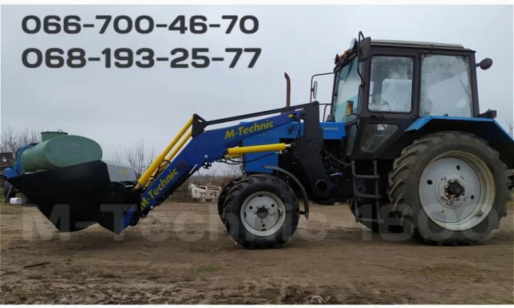 Быстросъемный фронтальный погрузчик Кун - фото № 17