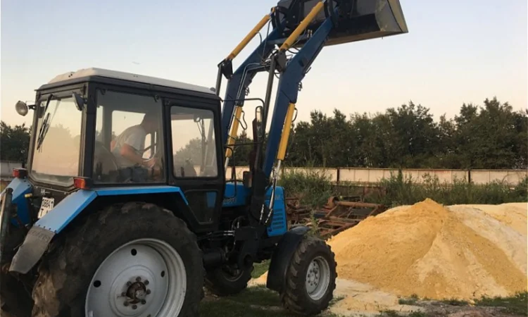 Быстросъёмный фронтальный погрузчик Кун (навантажувач фронтальний) - фото № 5
