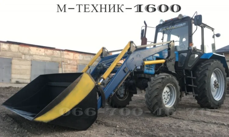 Быстросъёмный фронтальный погрузчик Кун (навантажувач фронтальний) - фото № 3