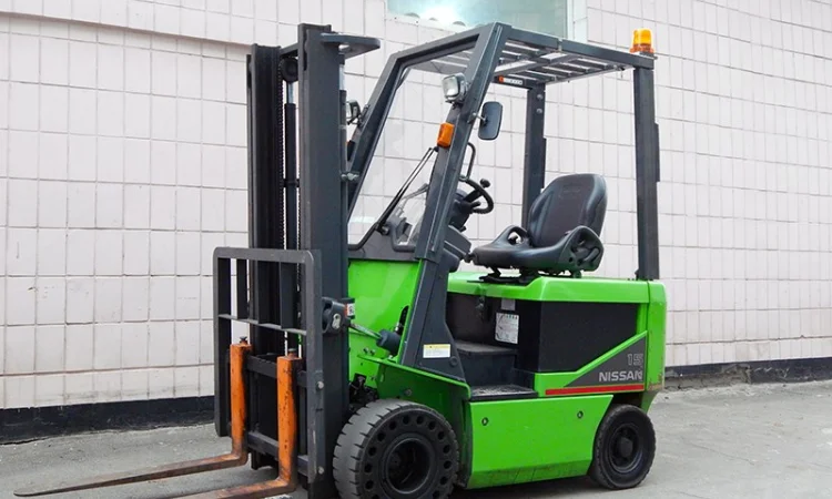 Вилочный электропогрузчик бу NISSAN J1B1L15 - фото № 1