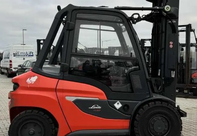 Дизельный погрузчик кара 5т. Linde 2022 года 258 моточасов - фото № 8