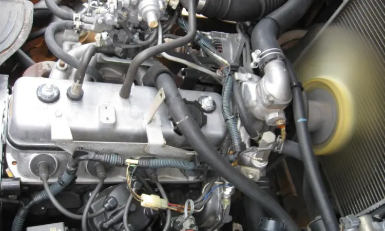 Газобензиновий автопогрузчик Toyota 02-7FG14 на 1.35 тонни - фото № 3