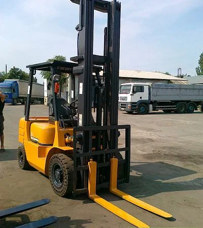 Вилочный погрузчик Mitsubishi FG25D-F17B на 2.5 тонны с мачтой 7 метров - фото № 1