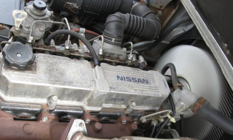 Дизельный вилочный погрузчик Nissan YL02A25 на 2.5 тонны - фото № 3