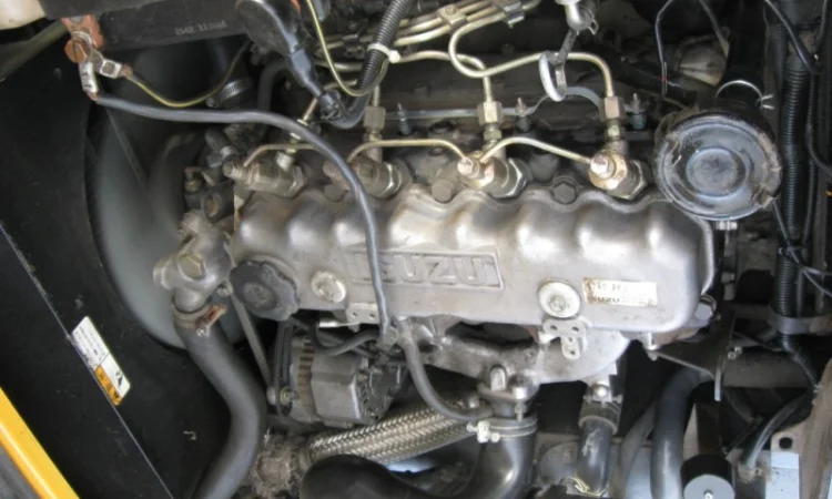 Дизельный вилочный погрузчик TCM FD20Z5 на 2 тонны на спарке - фото № 7