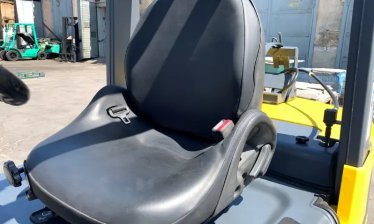 Вилочний погрузчик Nissan на 3 тонни, з окремим позиціонером для кожної вили - фото № 9
