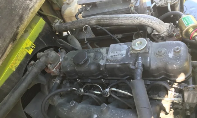 Вилочный дизельный автопогрузчик ТСМ с боковым смещением - фото № 8