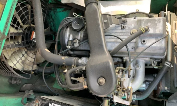 Вилочный автопогрузчик/автонавантажувач Mitsubishi на 2 тонны - фото № 7