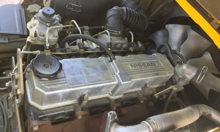 Вилочный дизельный автопогрузчик Nissan YGL02A30 на 3 тонны с позиционером вил - фото № 7