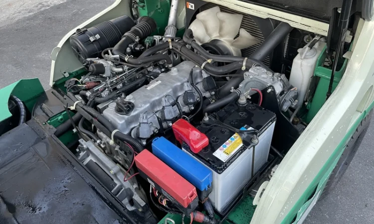 Вилковий автопогрузчик Nissan, вагонник з щоглою 5.15 метри. 2015 року. Модель: P1F2A20D - фото № 8