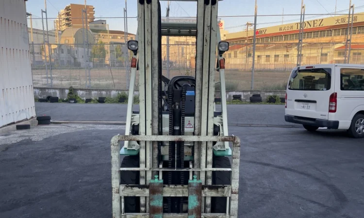 Вилковий автопогрузчик Nissan, вагонник з щоглою 5.15 метри. 2015 року. Модель: P1F2A20D - фото № 10