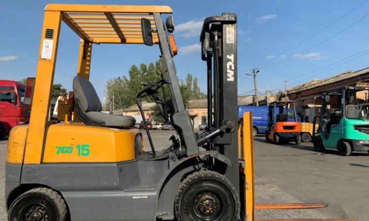 Вилочный автопогрузчик/автонавантажувач TCM абсолютно без электроники - фото № 1