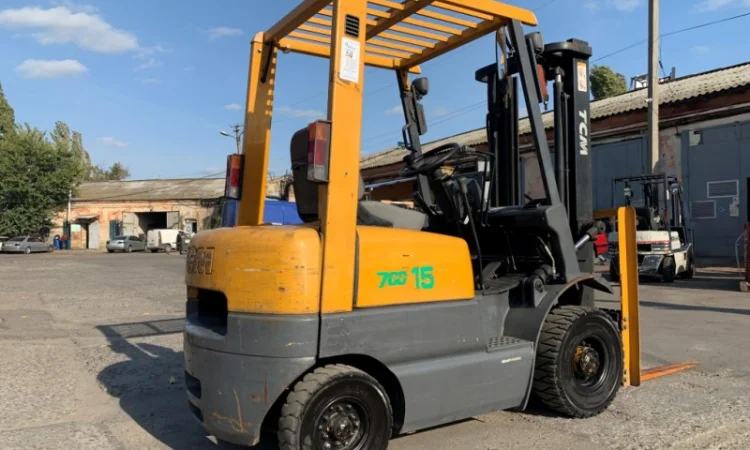 Вилочный автопогрузчик/автонавантажувач TCM абсолютно без электроники - фото № 2