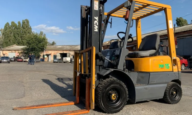 Вилочный автопогрузчик/автонавантажувач TCM абсолютно без электроники - фото № 5