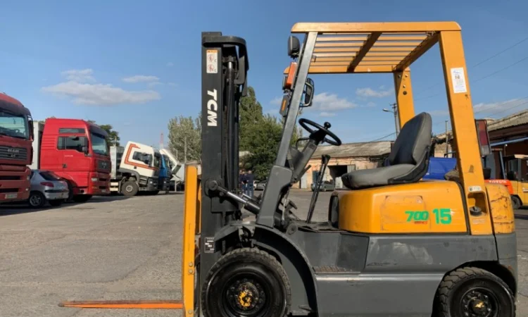 Вилочный автопогрузчик/автонавантажувач TCM абсолютно без электроники - фото № 6