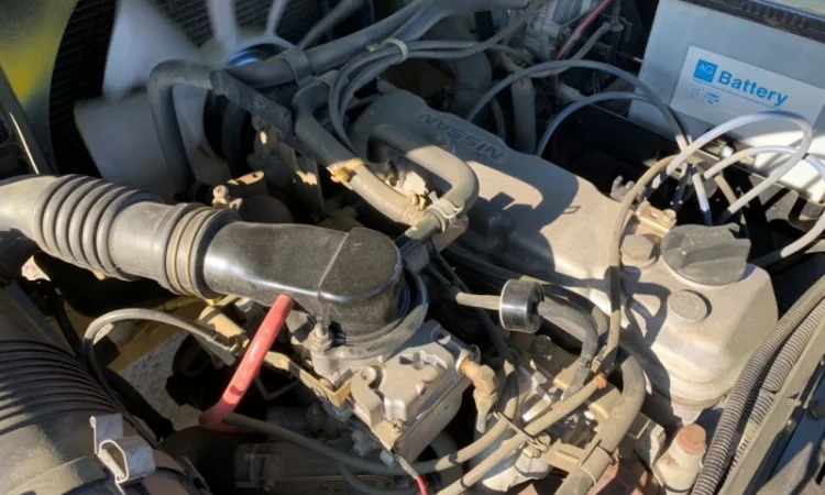 Вилочный автопогрузчик Nissan газ-бензиновый - фото № 10