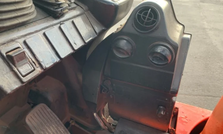 Вилочный автопогрузчик/автонавантажувач Nissan с полукабиной, печкой, позиционером - фото № 5