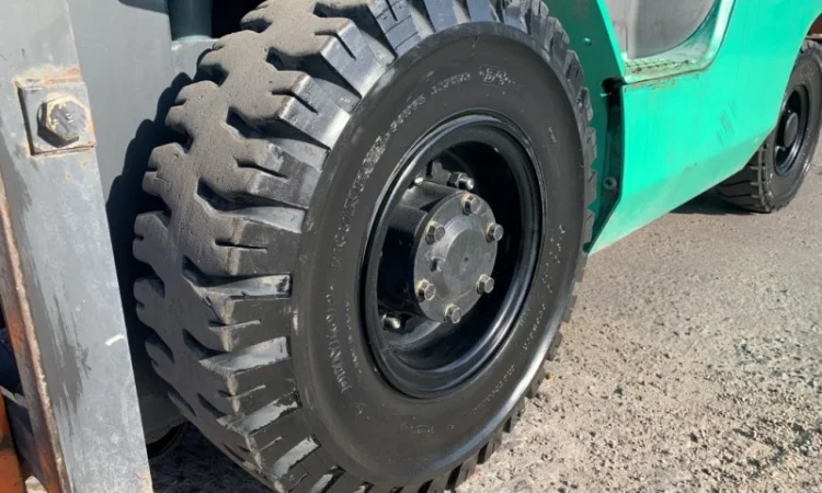 Вилочный автопогрузчик/автонавантажувач Mitsubishi, газ-бензин - фото № 7