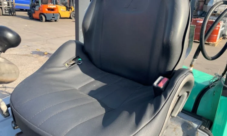 Вилочный автопогрузчик/автонавантажувач Mitsubishi, газ-бензин - фото № 9