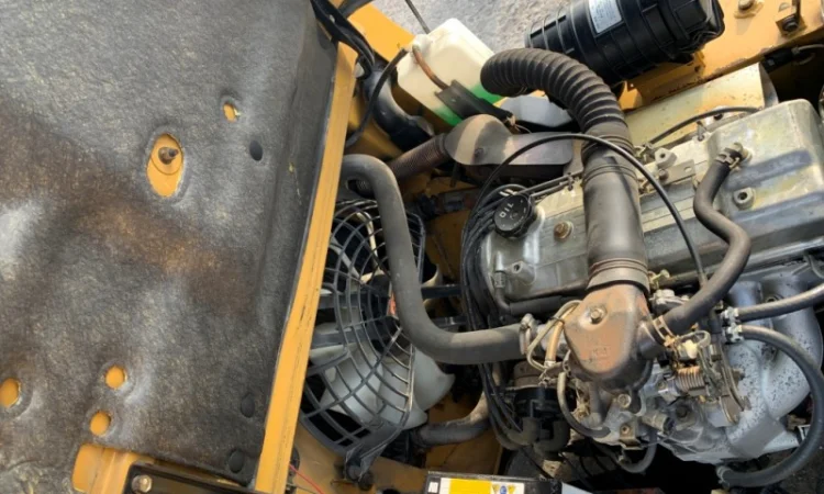 Вилочный автопогрузчик/автонавантажувач Mitsubishi в родной краске - фото № 2